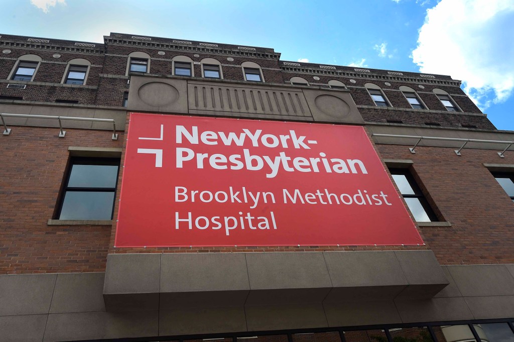 NewYork-Presbyterian Brooklyn Methodist Hospital is pictured on August 25, 2017